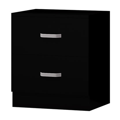 Tunis 3 Piece Bedroom Furniture Set – Matt Black