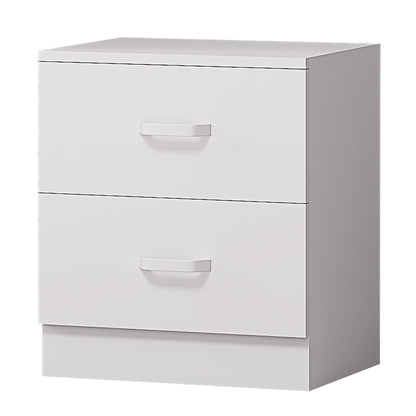 Tunis 3 Piece Bedroom Furniture Set – Matt White