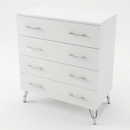 Maldon 4-Drawer Chest of Drawers – White