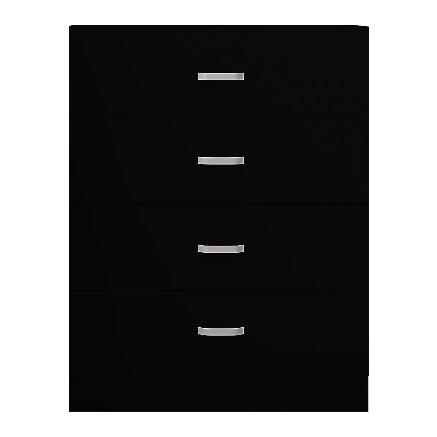 FWStyle Tunis 4-Drawer Chest – Matt Black