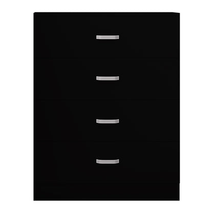 FWStyle Tunis 4-Drawer Chest – Matt Black