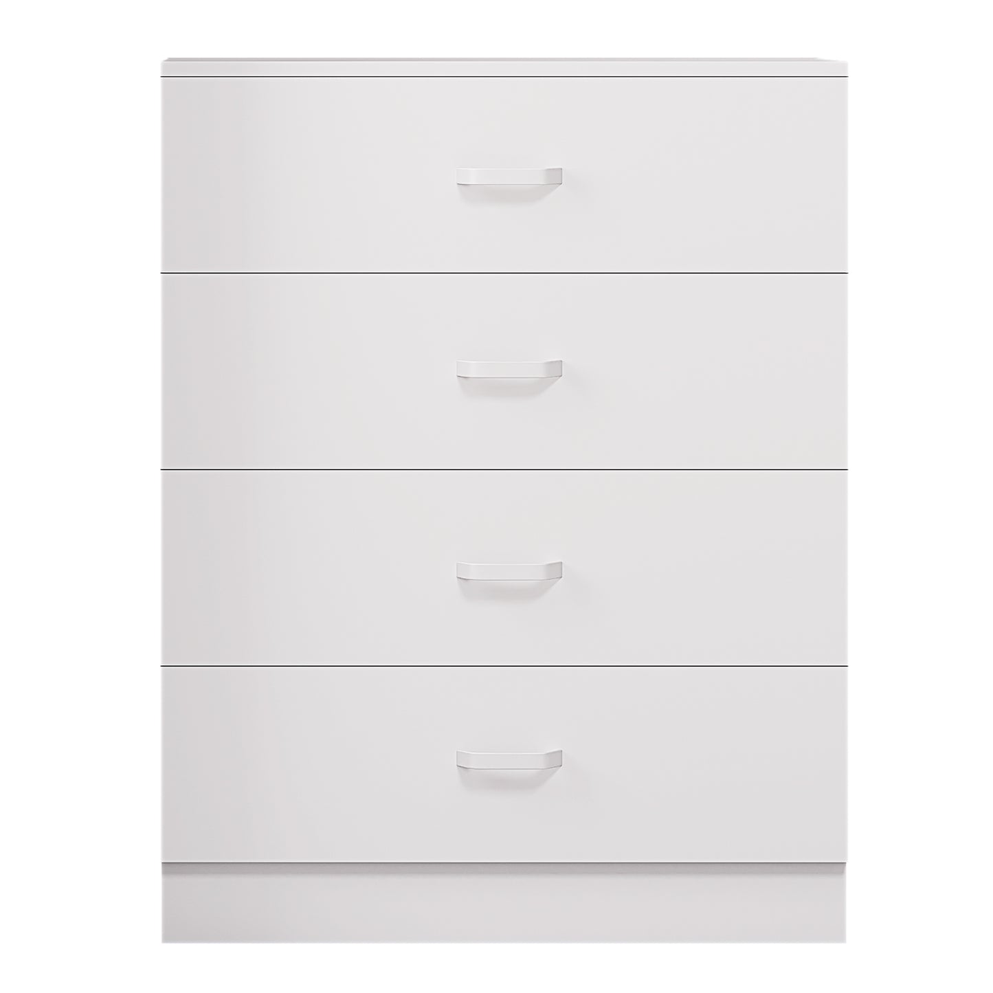 FWStyle Tunis 4-Drawer Chest – Matt White