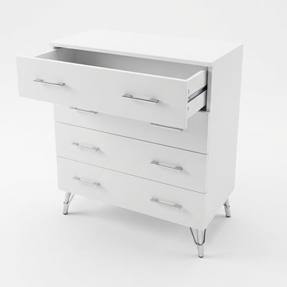 Maldon 4-Drawer Chest of Drawers – White