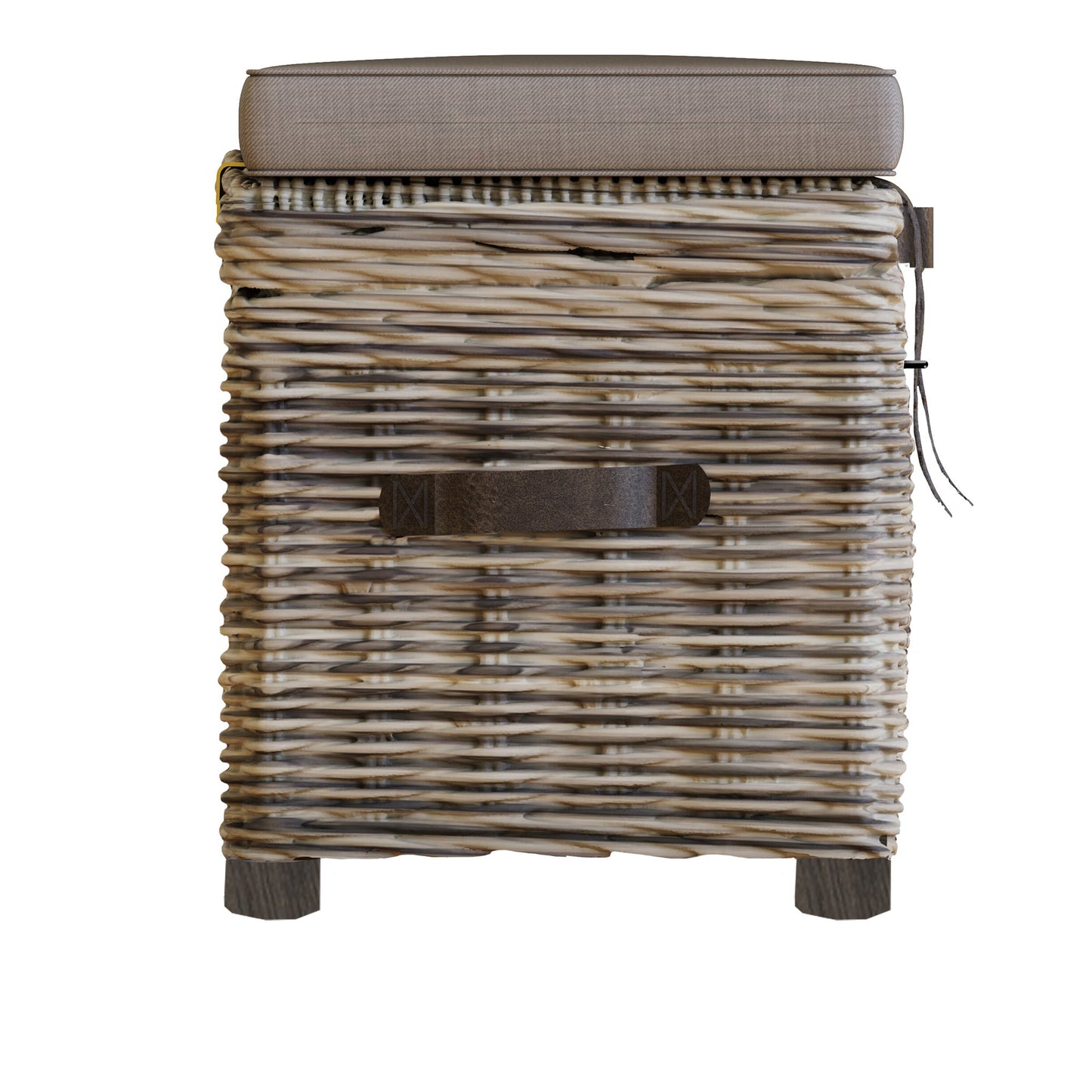 Maya Handmade Kubu Rattan Storage Bench