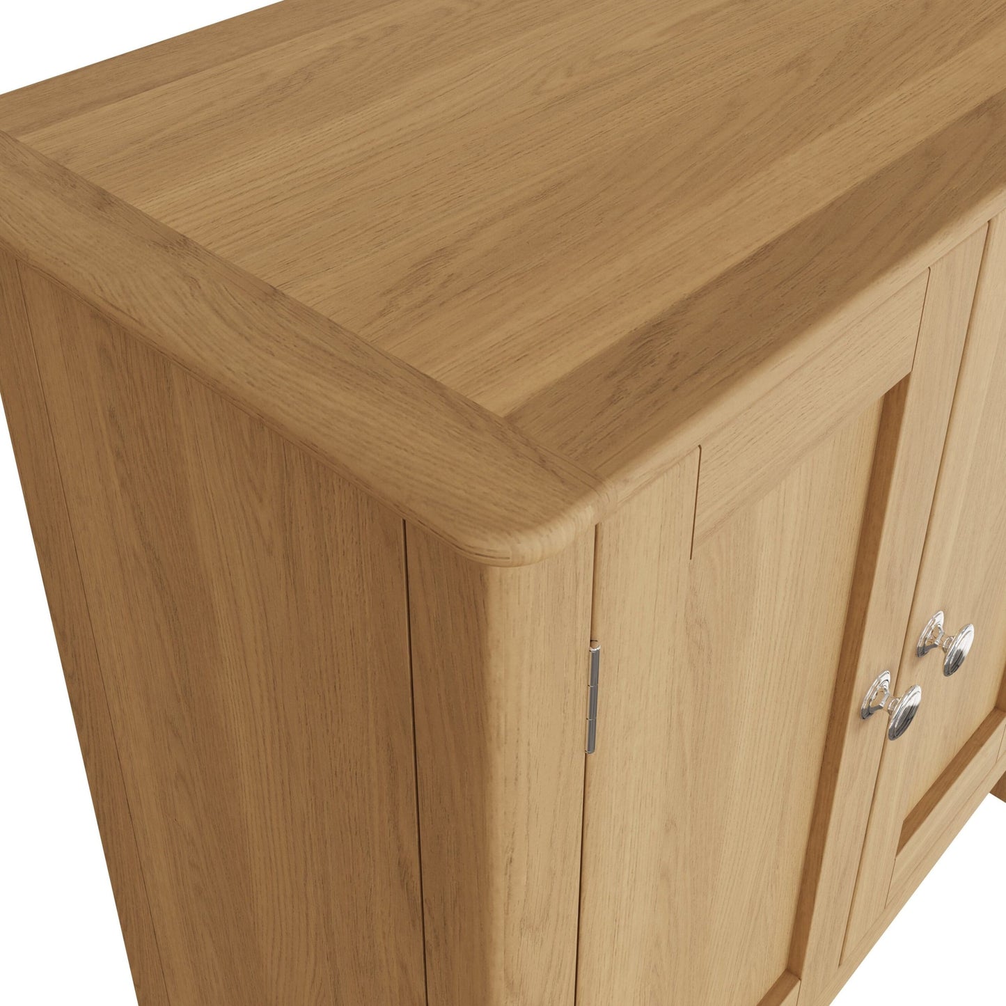 Taberno Oak 2 Door Compact Sideboard – Natural Oak