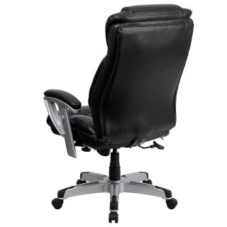 Black Faux Leather High Back Executive Office Chair