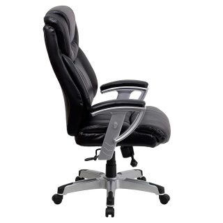 Black Faux Leather High Back Executive Office Chair