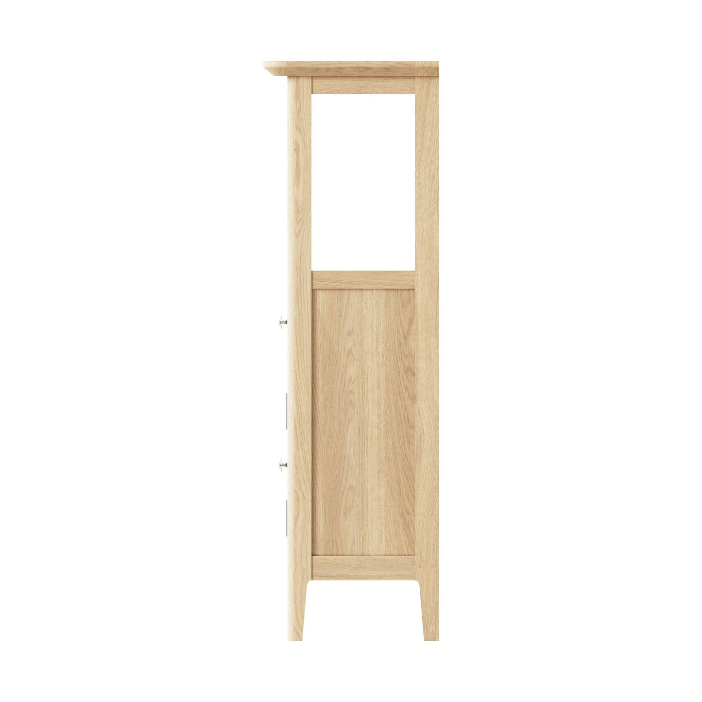 Newark Ash Assembled Tower Cabinet – Compact Scandi Style Storage Unit