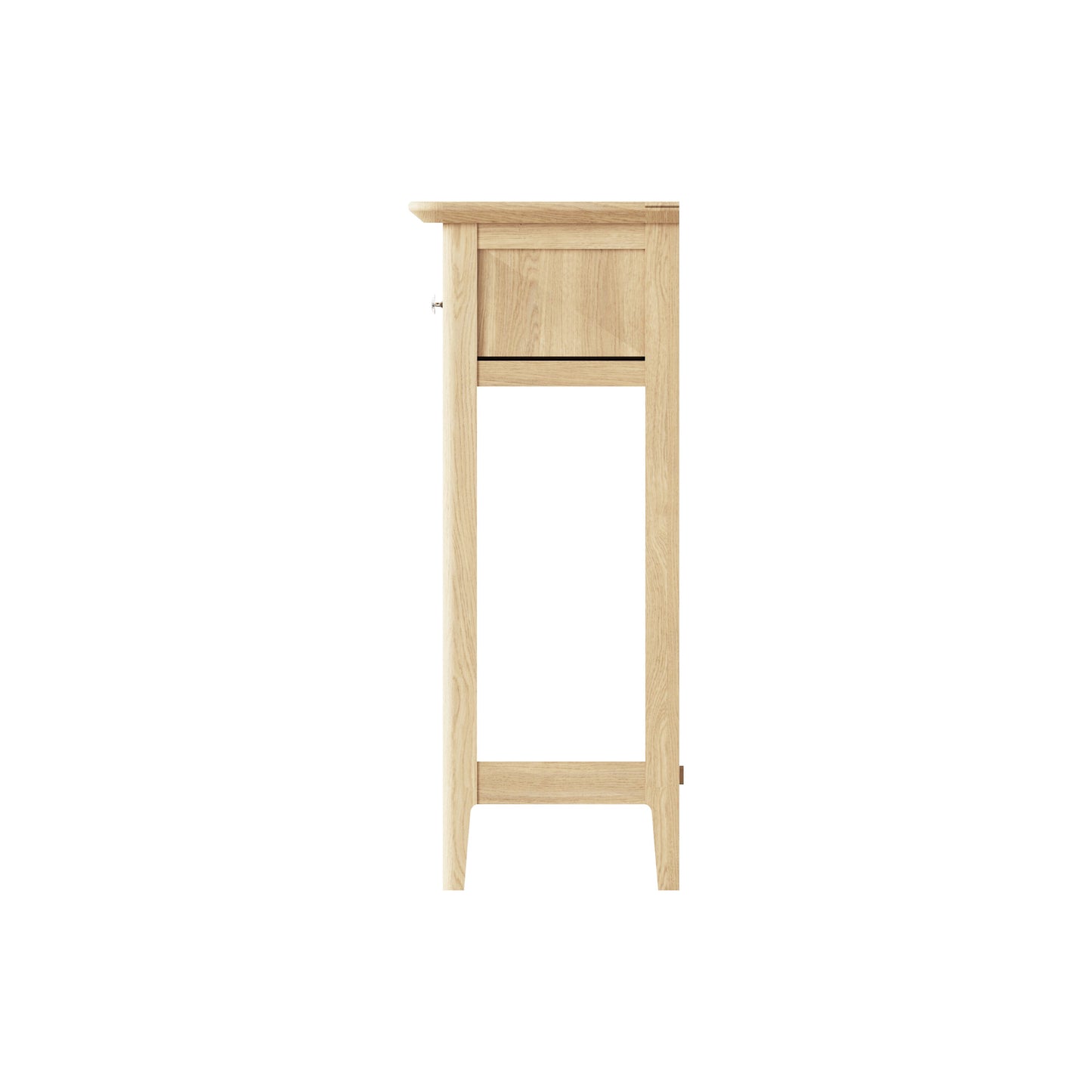 Hudson Ash 2 Drawer Console Hall Table – Slim Storage Unit
