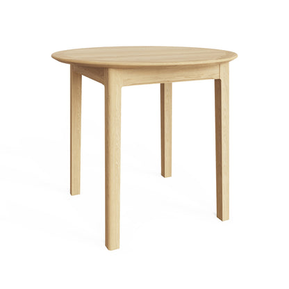 Hudson Ash Round Breakfast Table – Compact & Timeless