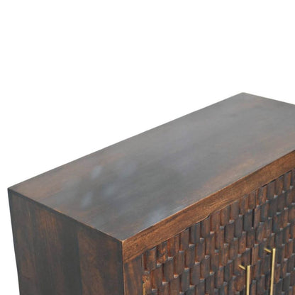 Cadiz Carved Panel Cabinet