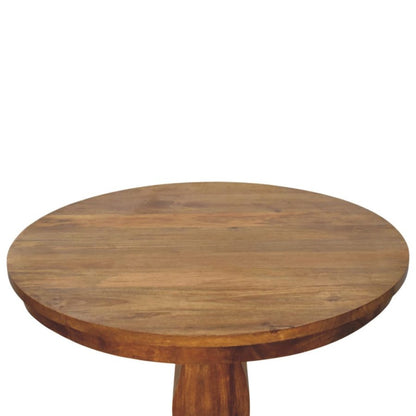 Round Pedestal Artisan Dining Table