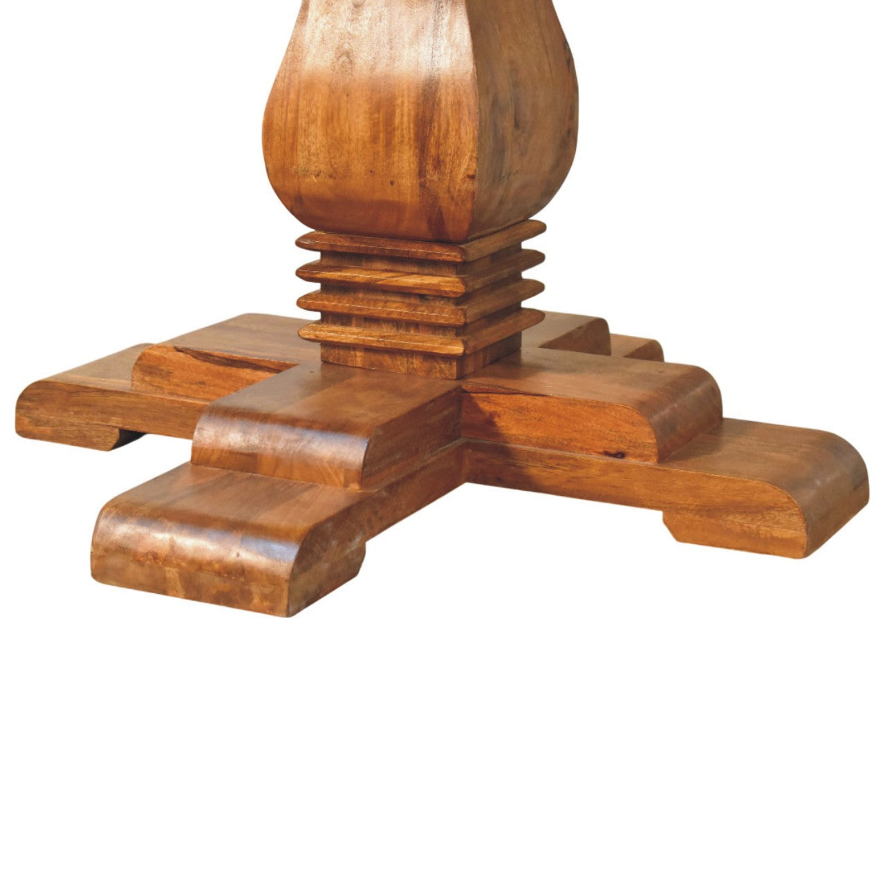 Round Pedestal Artisan Dining Table