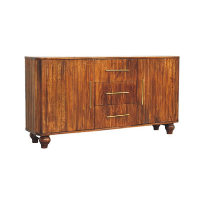 Chestnut Curve Sideboard