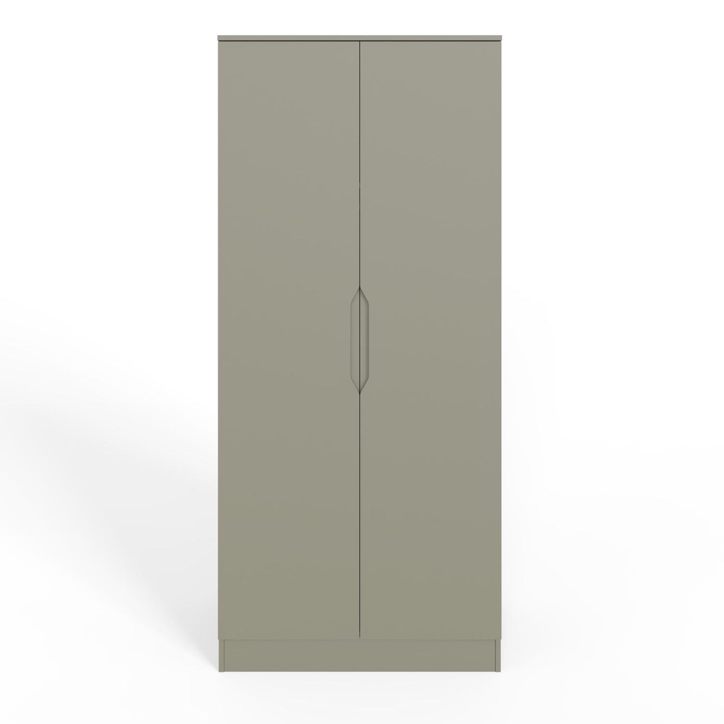 FWStyle Luno 2 Door Double Wardrobe – Ash Green