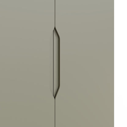 FWStyle Luno 2 Door Double Wardrobe – Ash Green