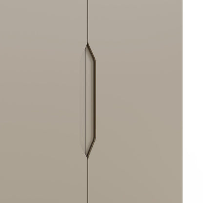 FWStyle Luno 2 Door Double Wardrobe – Putty