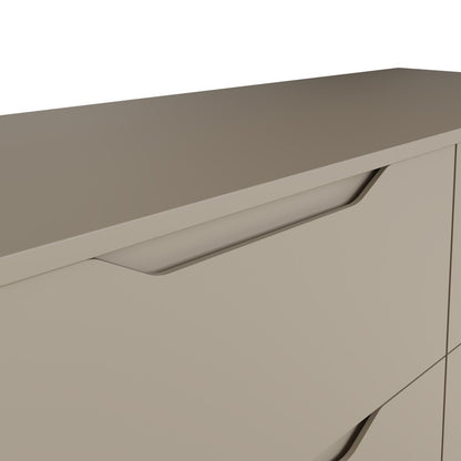 Luno 4-Drawer Tallboy Chest – Putty