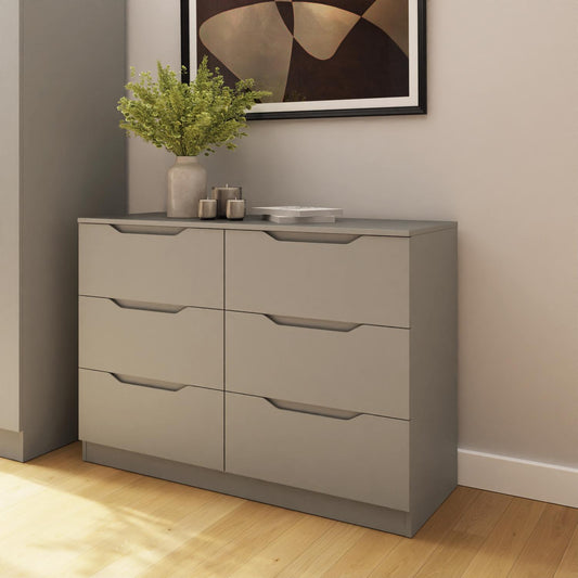 Luno 6 Drawer Chest of Drawers – Putty