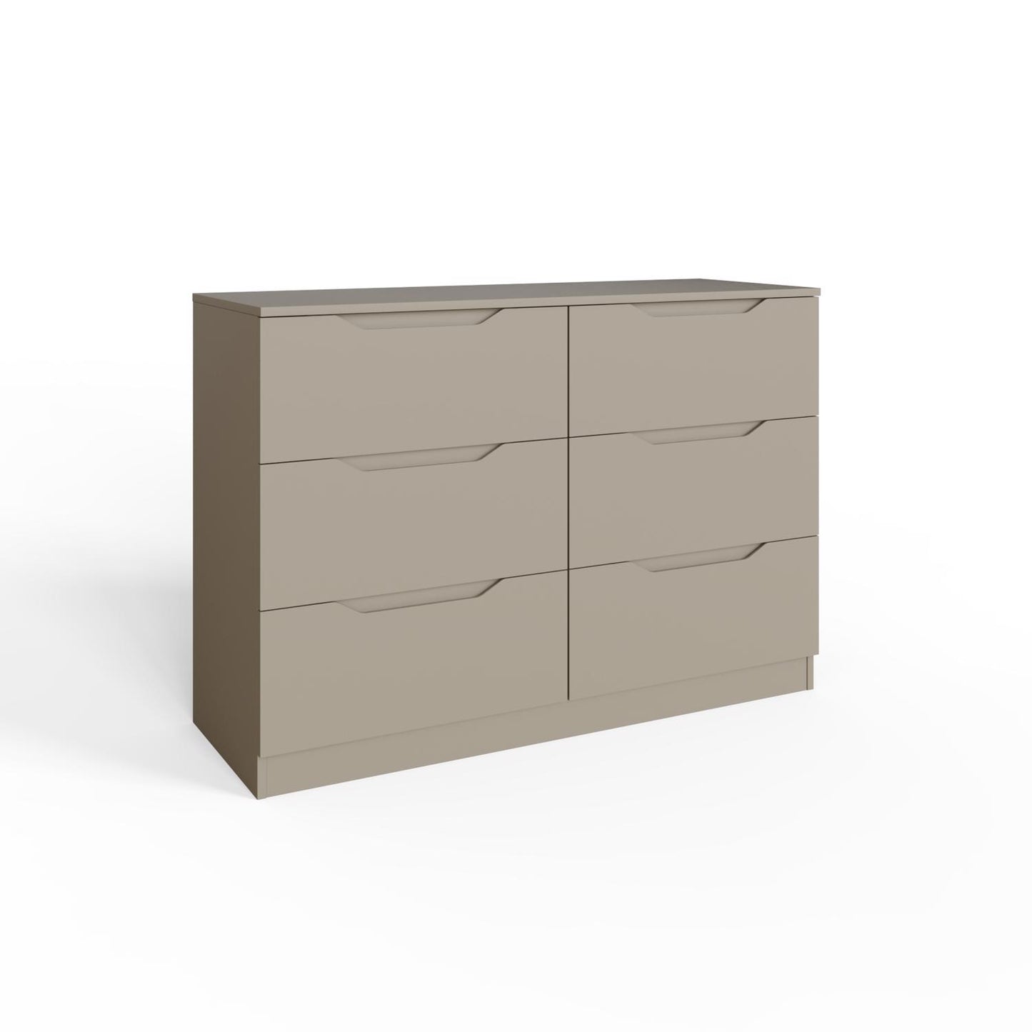 Luno 6 Drawer Chest of Drawers – Putty