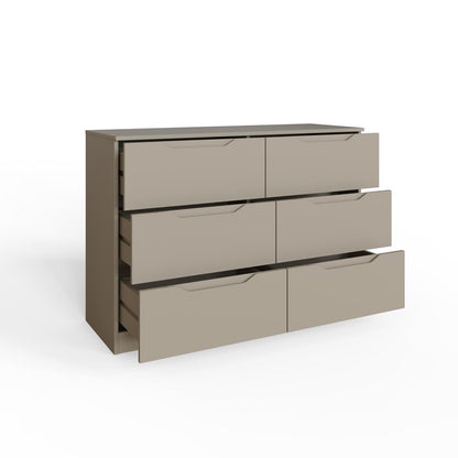 Luno 6 Drawer Chest of Drawers – Putty