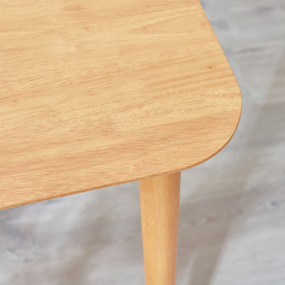 Lynton Small Oak Effect Solid Wood Dining Table & 4 Millford Chairs