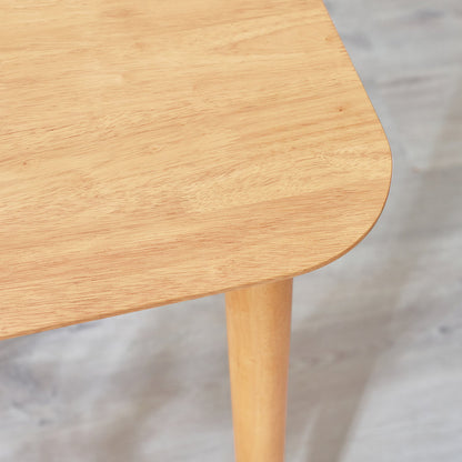 Lynton Small Oak Effect Solid Wood Dining Table & 4 Millford Chairs