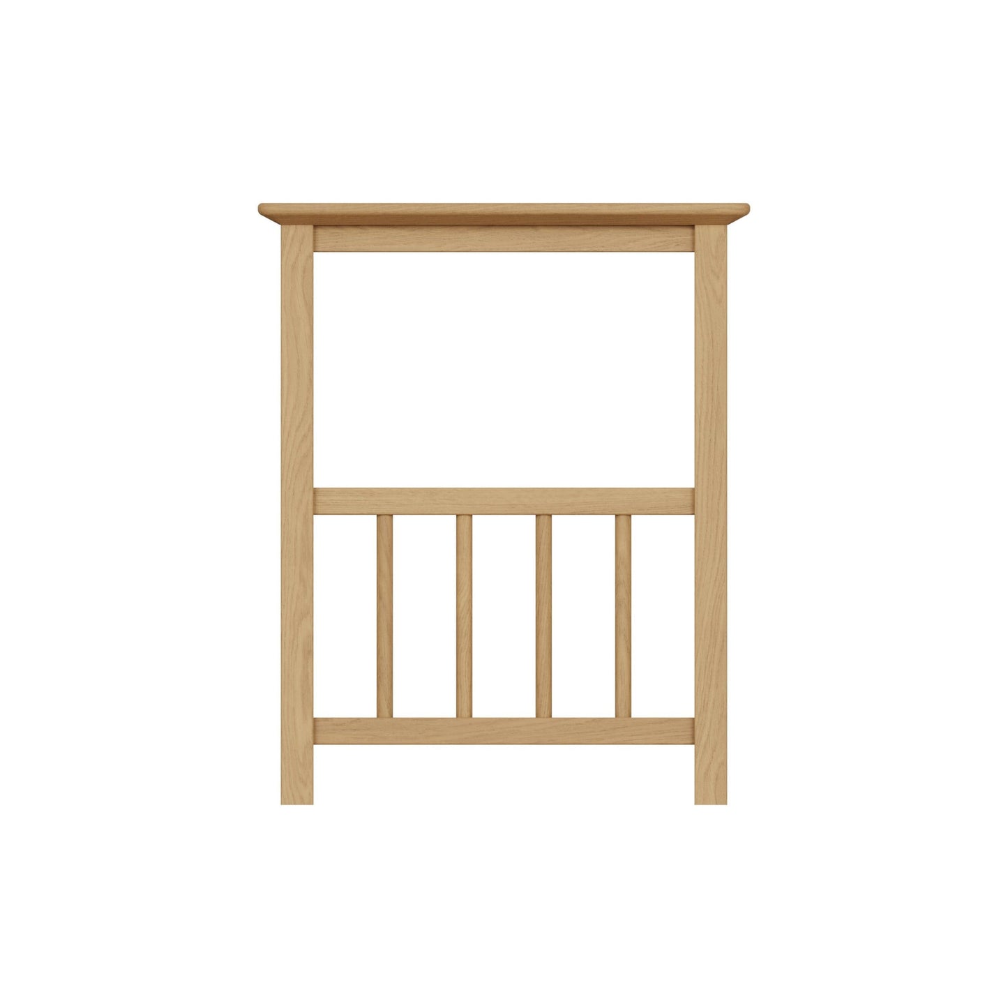 Taberno Natural Oak Magazine Rack & Turntable Stand