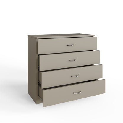 Promo 3 Piece Bedroom Set – Putty Wardrobe, Chest of Drawers & Nightstand | Modern Bedroom Furniture UK