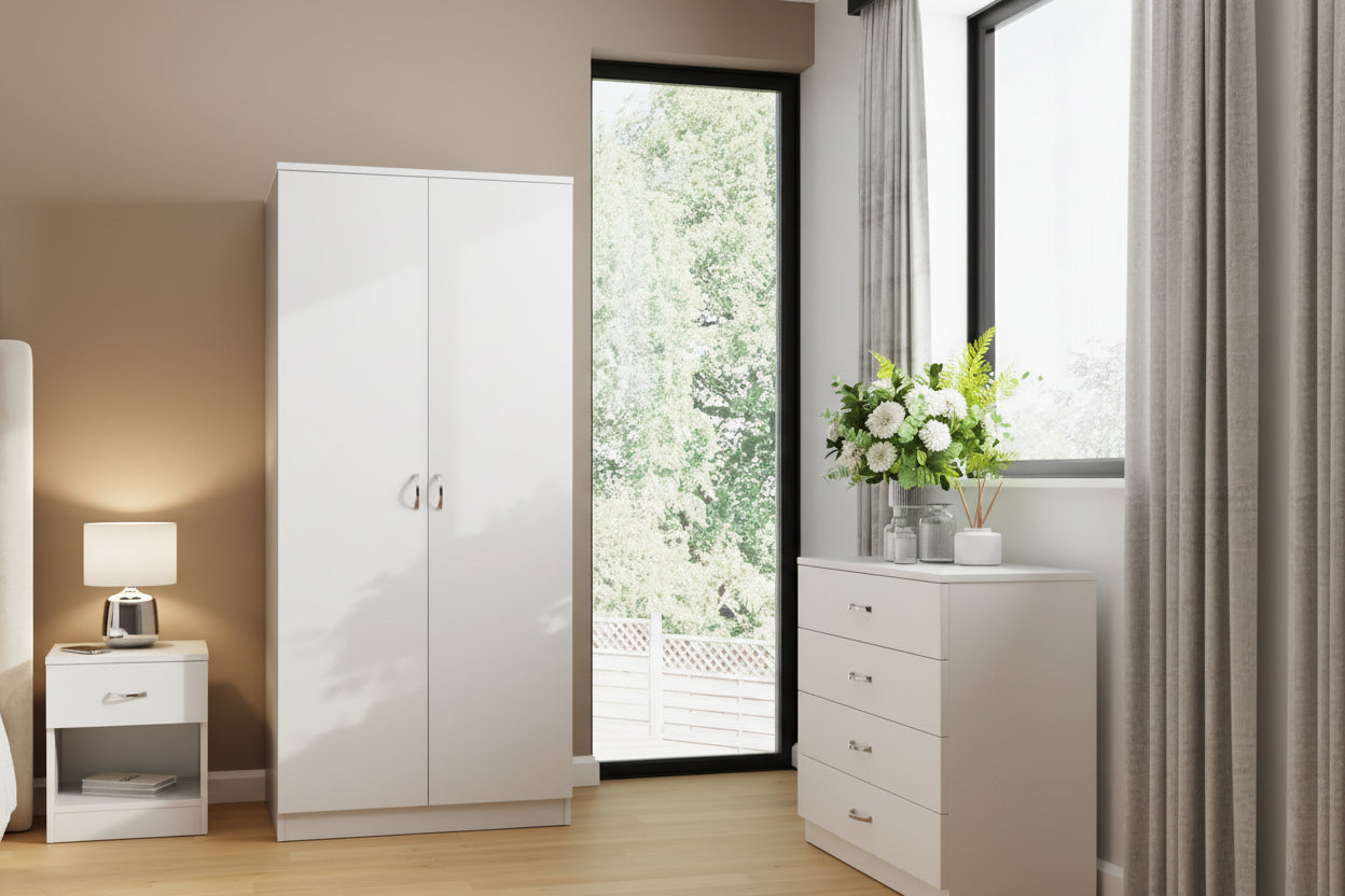 Promo 3 Piece Bedroom Set White