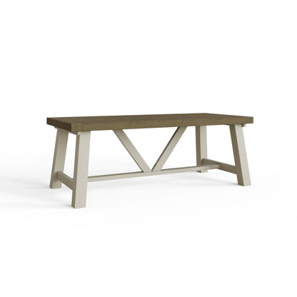 Purbeck Truffle 2m Dining Table – Reclaimed Pine