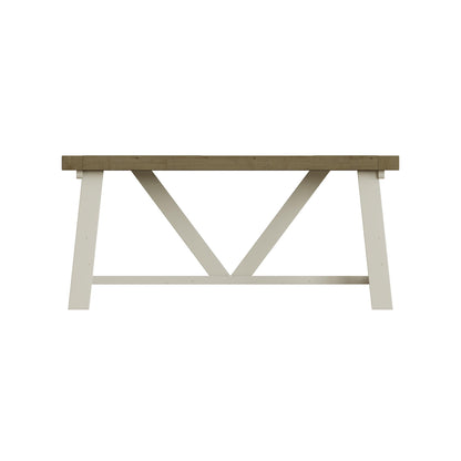 Purbeck Truffle 1.6m Dining Table – Reclaimed Pine