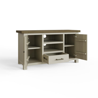 Purbeck Truffle 2 Door 1 Drawer TV Unit