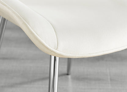 Novara 100cm Round Dining Table and 4 Pesaro Silver Leg Chairs