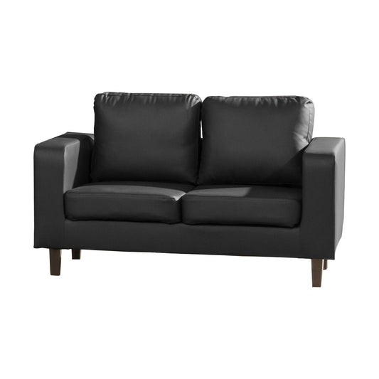 ComfortCraft Leather 2-Seater Sofa