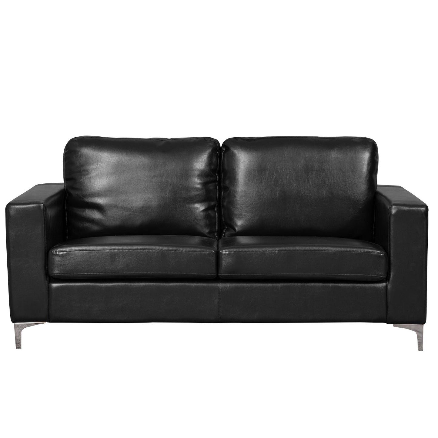 Faux Leather 3 Seat Sofa