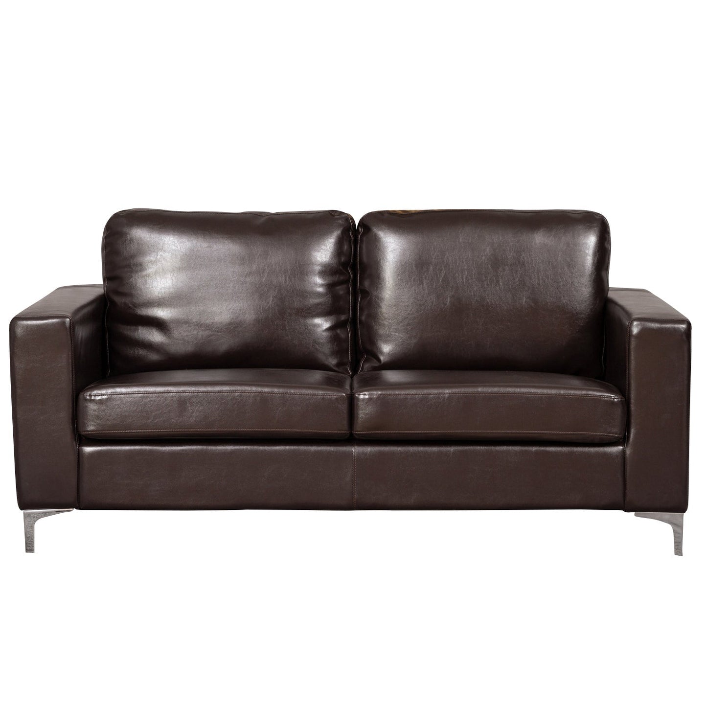 Faux Leather 3 Seat Sofa