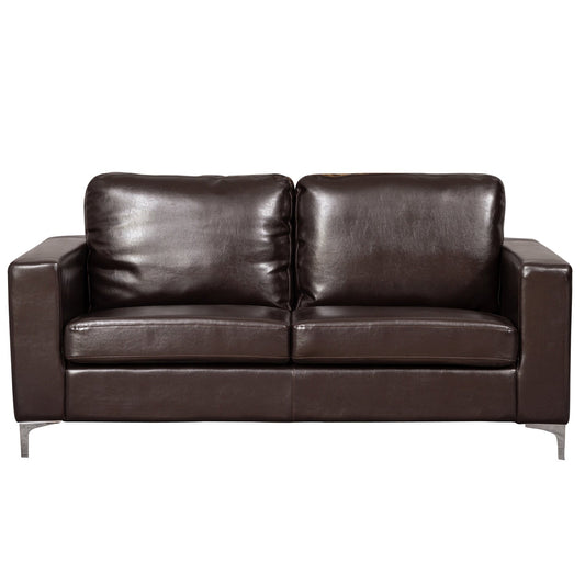 Faux Leather 3 Seat Sofa