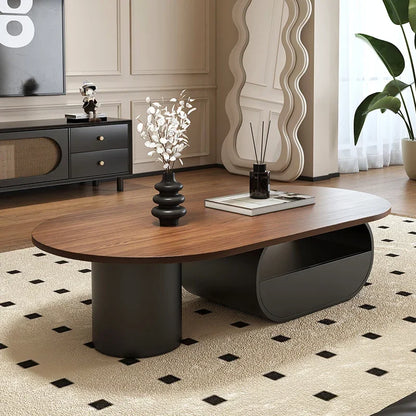 Luxury Modern Nordic Coffee Table – Elegant Minimalist Mesa de Centro for Living Room | Trendy Home Furniture