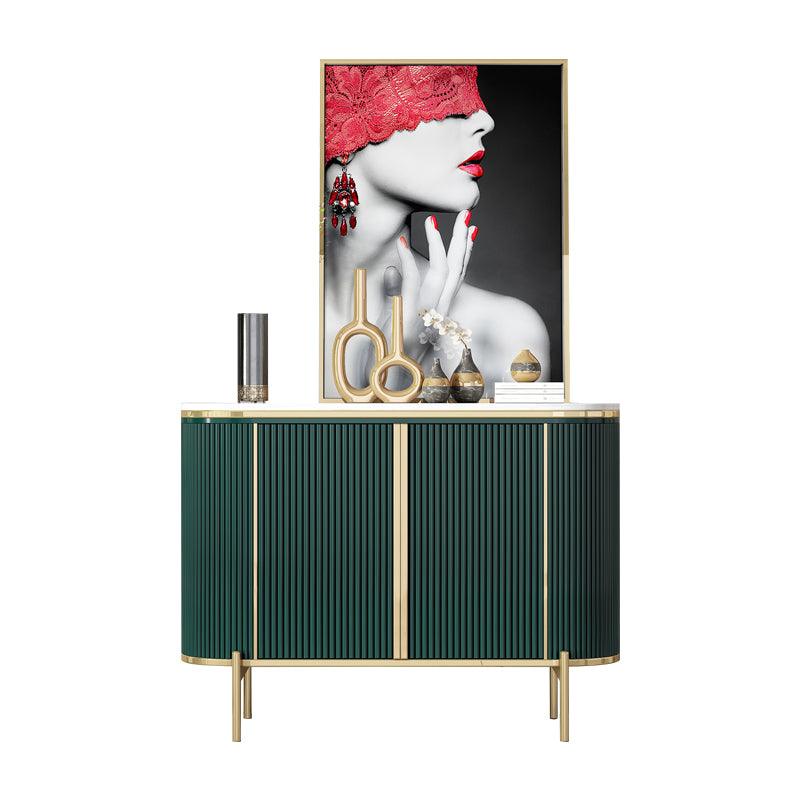 Elec Sideboard, Green & Gold