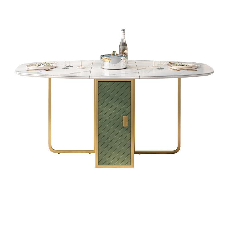 Acacia Folding Extendable Dining Table