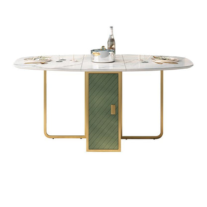 Acacia Folding Extendable Dining Table