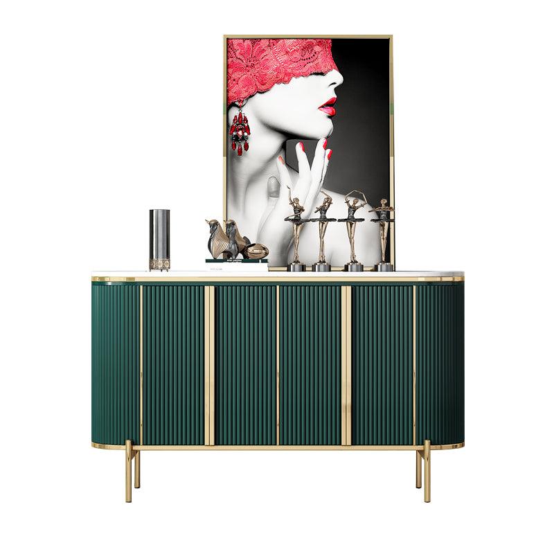 Elec Sideboard, Green & Gold
