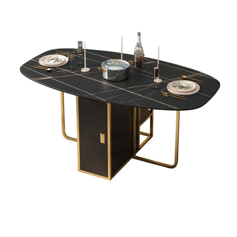 Acacia Folding Extendable Dining Table