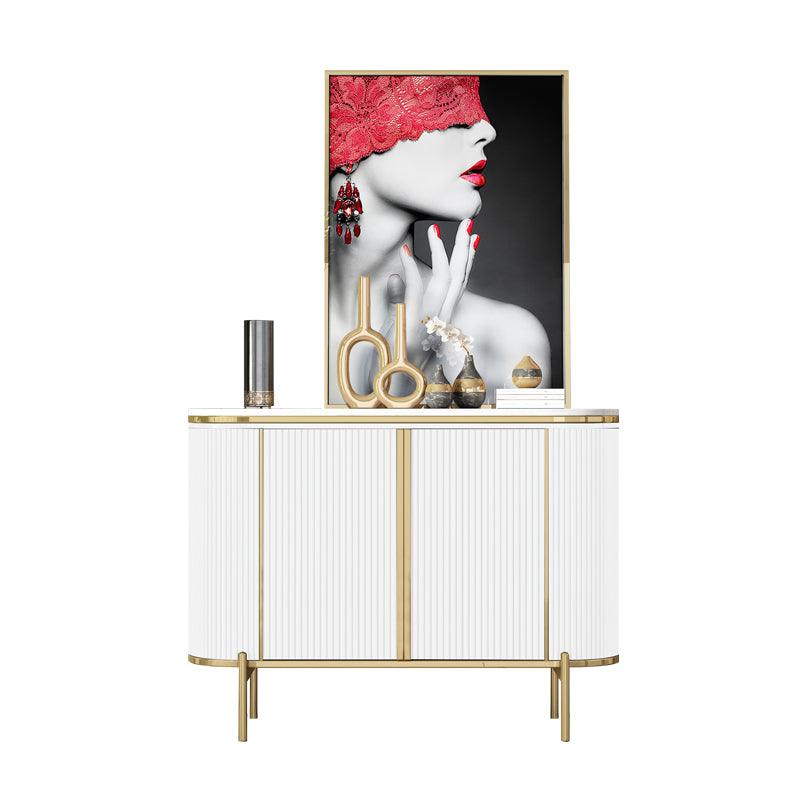 Elec Sideboard, Green & Gold