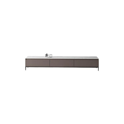 Alvis Coffee Table Set With Stool, Sintered Stone