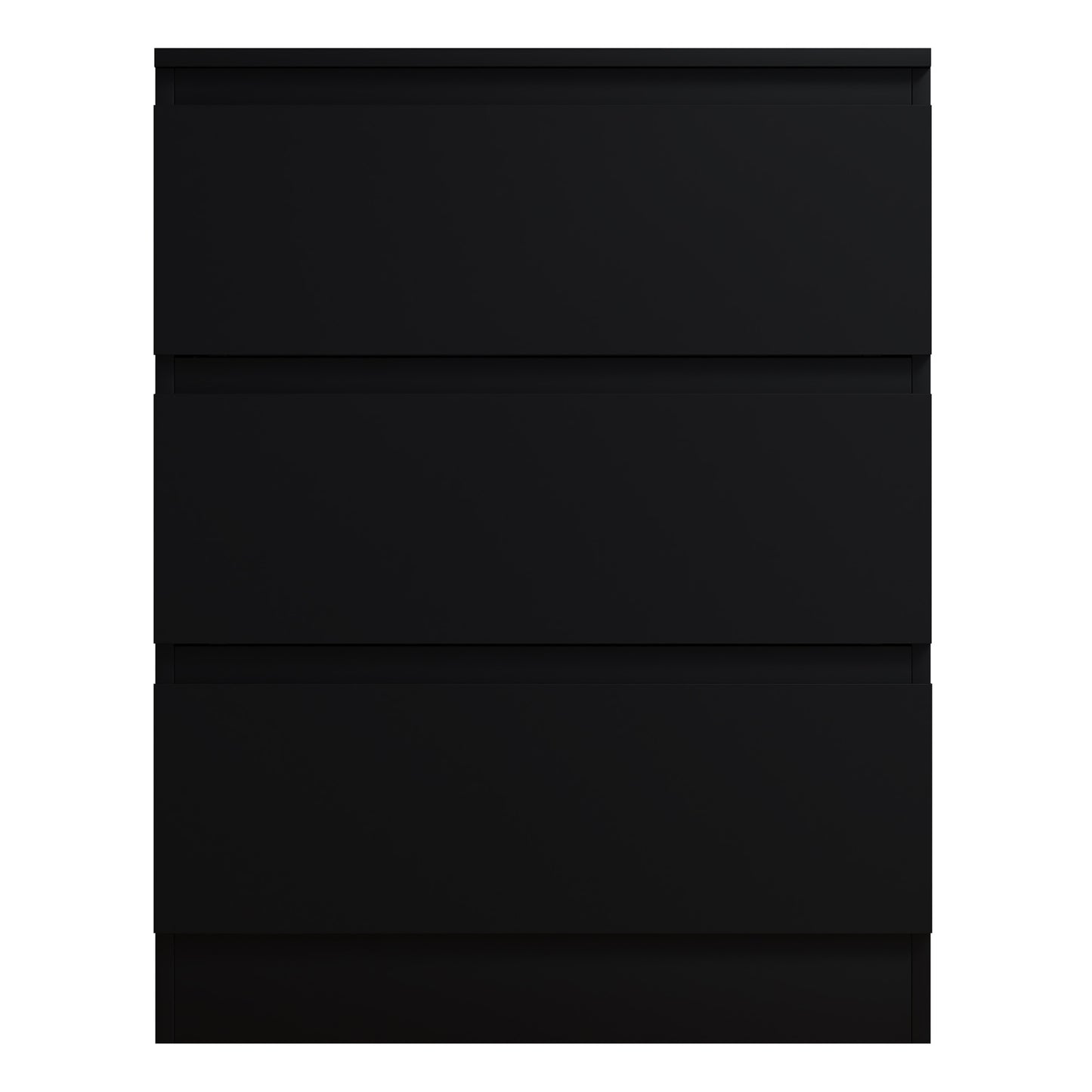 FWStyle Stora 3-Drawer Chest – Matt Black
