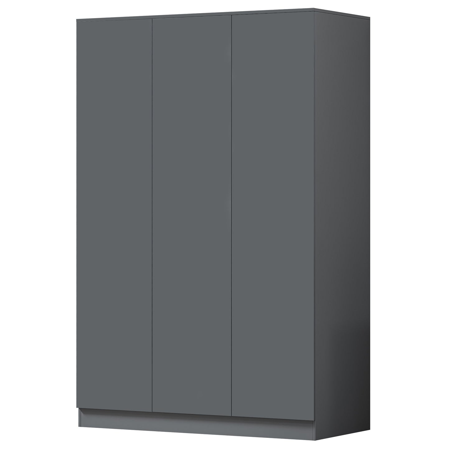 FWStyle Stora 3 Door Wardrobe – Matt Dark Grey