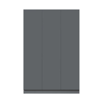 FWStyle Stora 3 Door Wardrobe – Matt Dark Grey