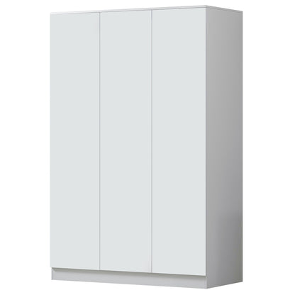 FWStyle Stora 3 Door Wardrobe – Matt White